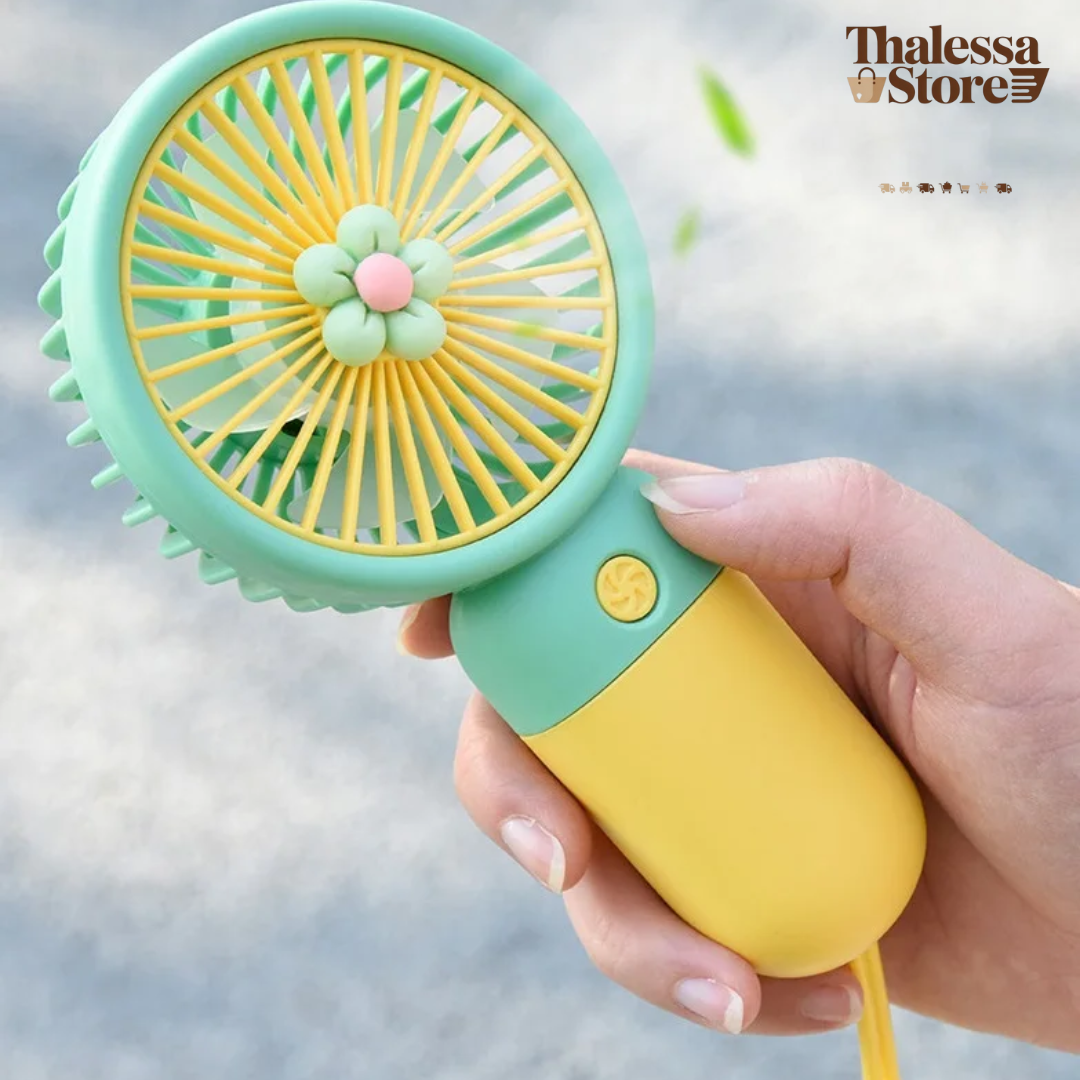 MINI VENTILADOR - BRISA FLORAL