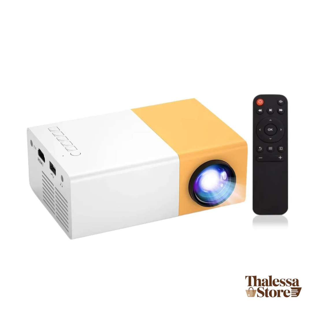 MINI PROYECTOR CINEMAX LED PORTATIL - PANTALLA GIGANTE EN CASA